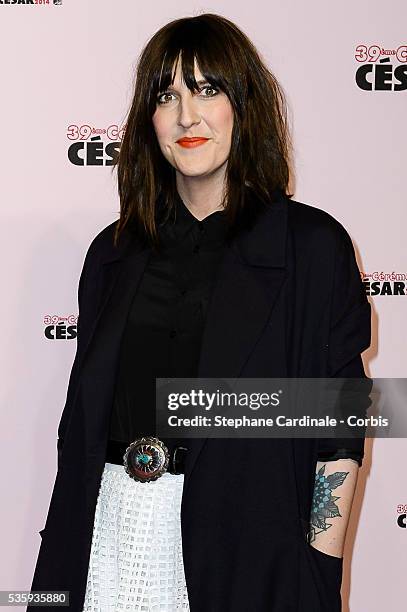 Daphne Burki attends the 39th Cesar Film Awards 2014 at Theatre du Chatelet, in Paris.