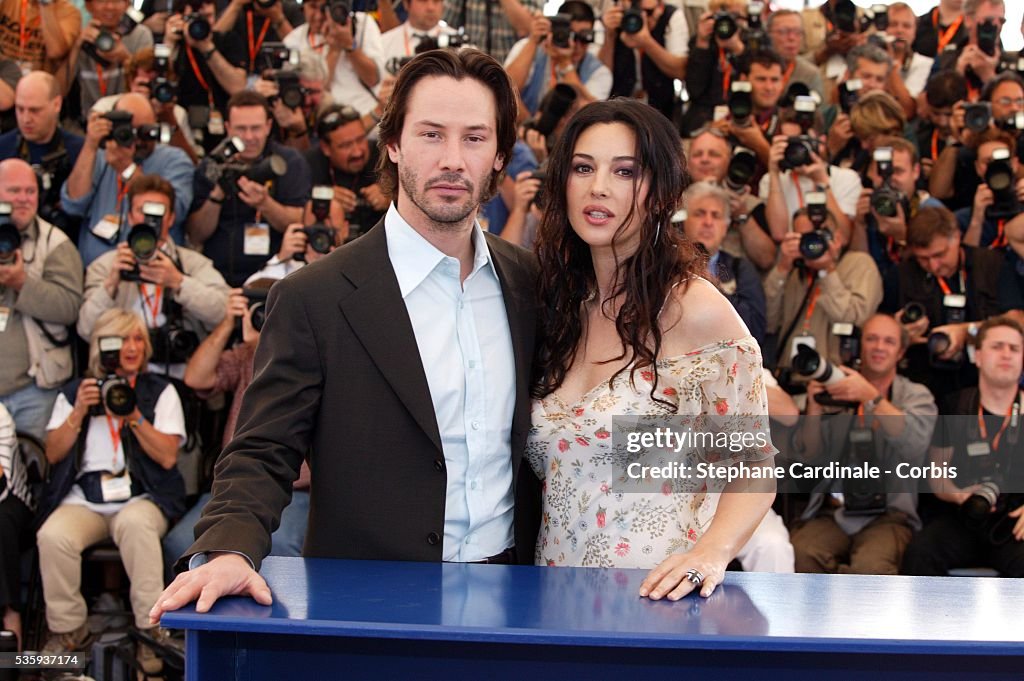 "Matrix Reloaded" Photocall at the 56th Cannes Film Festival