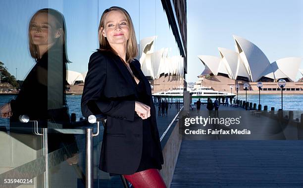Actress and director, Jodie Foster, is in Sydney to launch the new film, Money Monster, May 30, 2016. Foster directed the film which stars George...