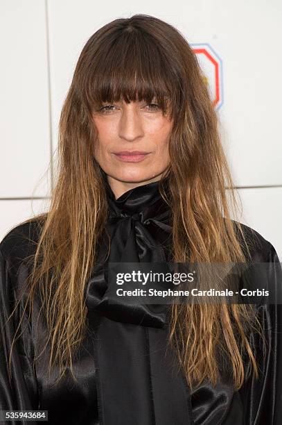 Caroline De Maigret attends the Chanel show as part of the Paris Fashion Week Womenswear Fall/Winter 2014-2015, in Paris.