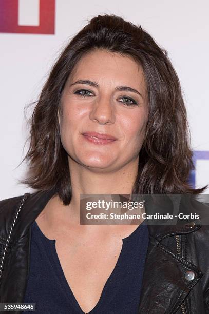 Estelle Denis attends the 'Ce Soir Je Vais Tuer L'Assassin De Mon Fils' Paris Premiere at Cinema Elysee Biarritz, in Paris