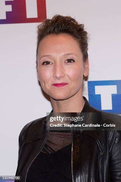 Audrey Lamy attends the 'Ce Soir Je Vais Tuer L'Assassin De Mon Fils' Paris Premiere at Cinema Elysee Biarritz, in Paris