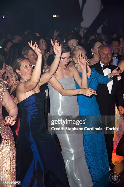 Charlotte Casiraghi attends the Rose Ball at Sporting Monte-Carlo on March 29, 2014 in Monte-Carlo, Monaco. NO TABLOIDS