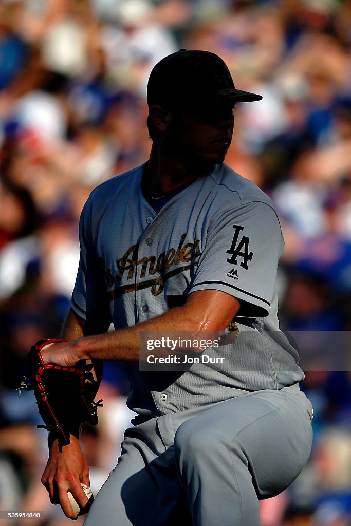 Los Angeles Dodgers v Chicago Cubs