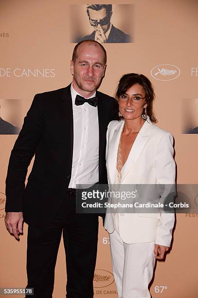 Bear volunteer ice cream Jean-Charles Sabattier and Nathalie Iannetta attends the Opening... News  Photo - Getty Images