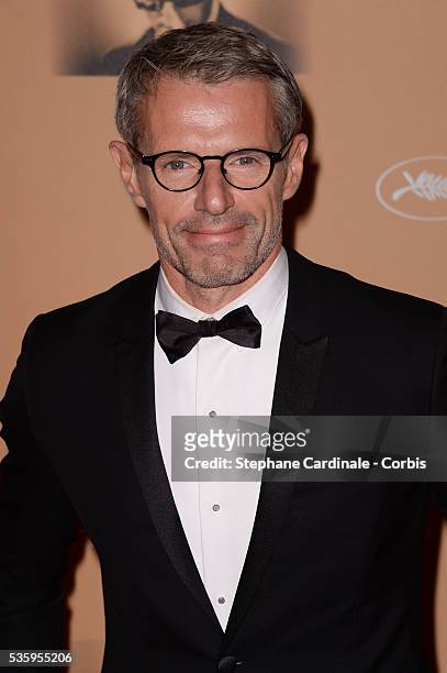 Lambert Wilson attends the Opening ceremony dinner of the 67th Cannes Film Festival.