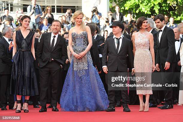 Jeanne Balibar, Tim Roth, Nicole Kidman, Olivier Dahan and Paz Vega attends the Opening Ceremony and the 'Grace of Monaco' premiere during the 67th...