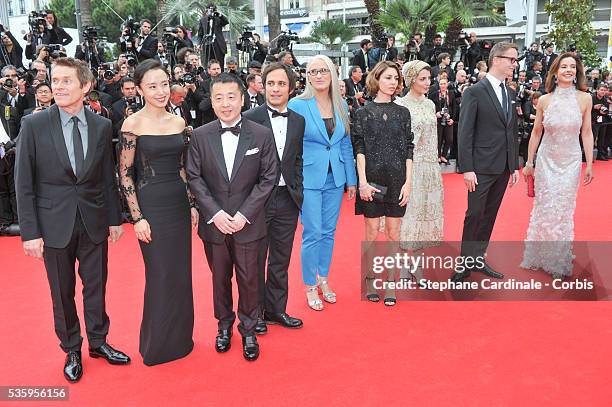 Willem Dafoe, Do-yeon Jeon, Zhangke Jia, Gael Garcia Bernal, Jane Campion, Sofia Coppola, Leila Hatami, Nicolas Winding Refn and Carole Bouquet...