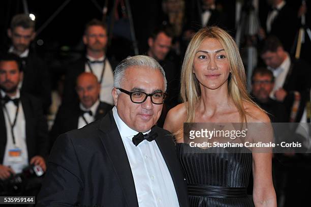 Ufuk Sevinc and Kaya Sevinc at 'The Captive' premiere during the 67th Cannes Film Festival