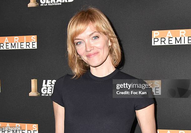 Presenter Maya Lauque attends 'Les Gerard De La Television 2016' : Awards Ceremony At Theatre Daunou on May 30, 2016 in Paris, France.