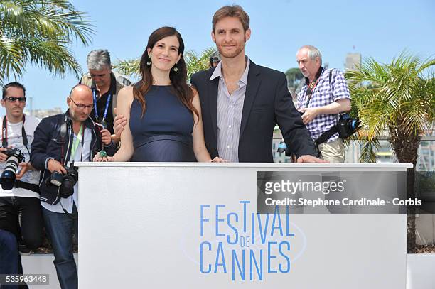 Maria Marull and Damian Szifron at the "Relatos Salvajes" Photocall during the 67th Cannes Film Festival