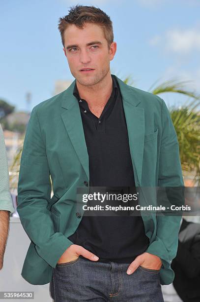 Robert Pattinson at the "The Rover" Photocall during the 67 Festival du film de Cannes.