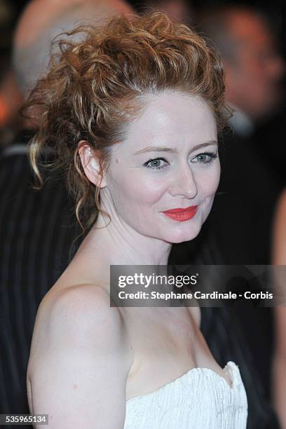 Miranda Otto after the "The Homesman" Premiere during the 67th Cannes Film Festival