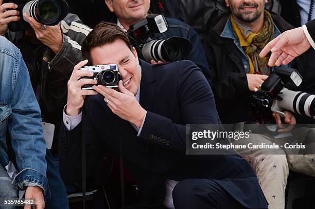 Channing Tatum at the "Foxcatcher" Photocall during 67th Cannes Film Festival