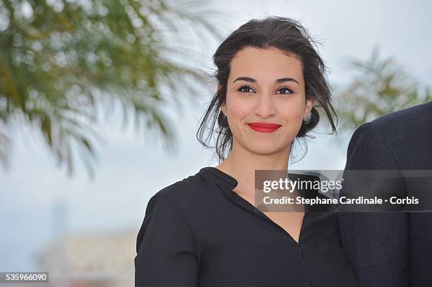 Camelia Jordana at the "Bird People" Photocall during 67th Cannes Film Festival