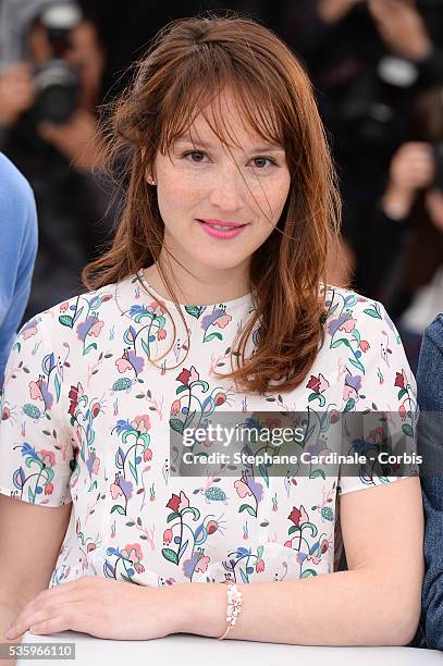 Anais Demoustier at the "Bird People" Photocall during 67th Cannes Film Festival