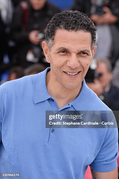 Roschdy Zem at the "Bird People" Photocall during 67th Cannes Film Festival