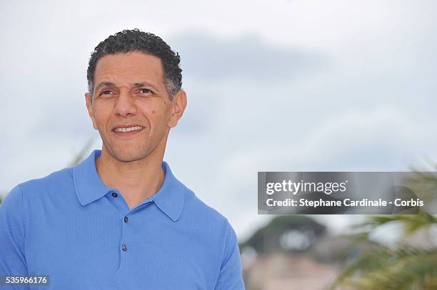 Roschdy Zem at the "Bird People" Photocall during 67th Cannes Film Festival