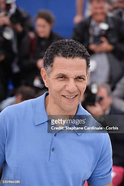 Roschdy Zem at the "Bird People" Photocall during 67th Cannes Film Festival