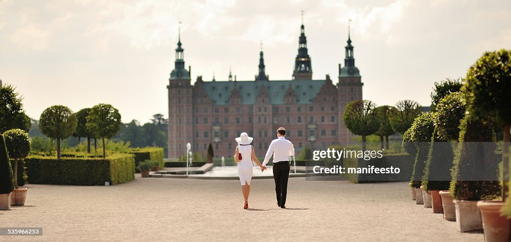 Hochzeit paar zusammen.