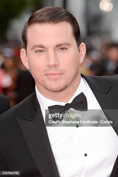 Channing Tatum at the "FoxCatcher" Premiere during the 67th Cannes Film Festival