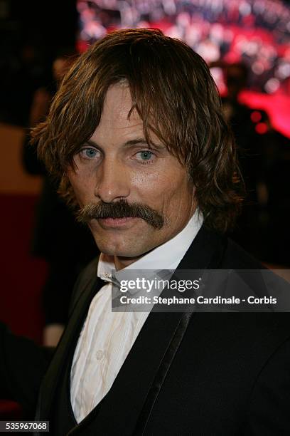 Actor Viggo Mortensen at the premiere of "A History of Violence" during the 58th Cannes Film Festival.