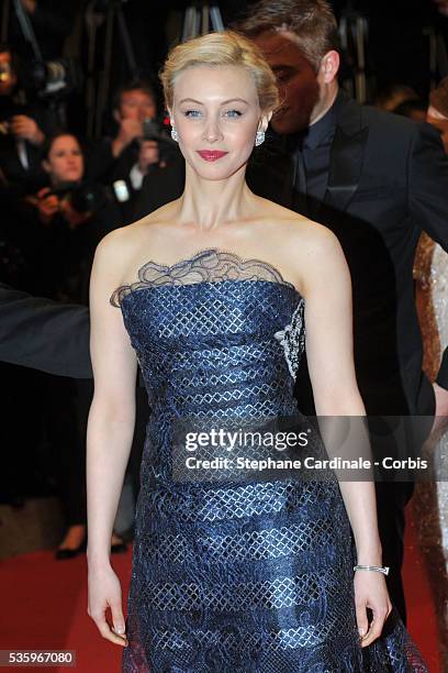 Sarah Gadon at the "Maps to the Stars" Premiere during the 67th Cannes Film Festival