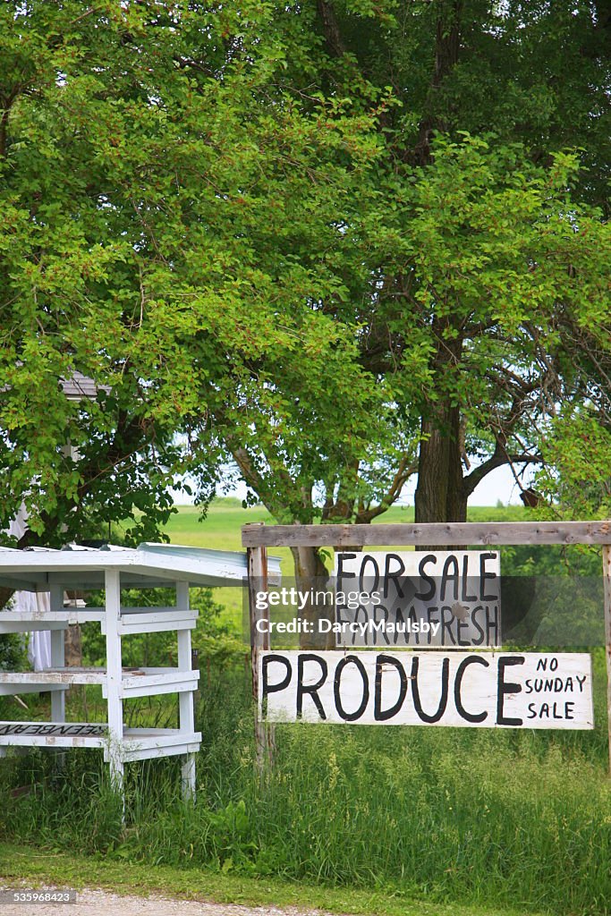 Farm Fresh Produce for Sale in Iowa