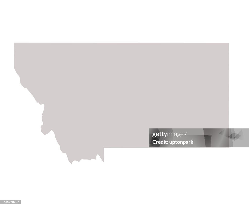 Montana State map