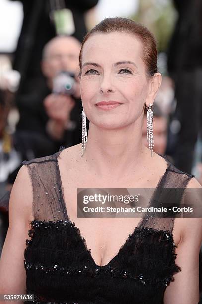 Carole Bouquet at the 'The Search' Premiere during 67th Cannes Film Festival