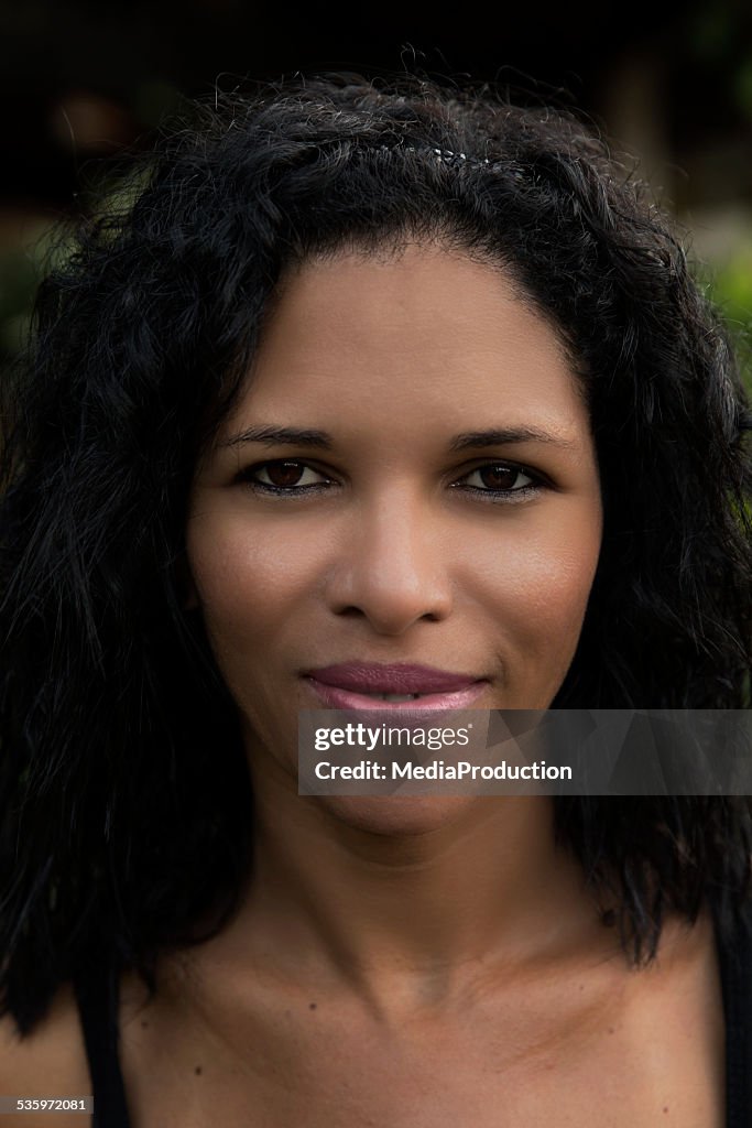 Beautiful Brazilian native girl