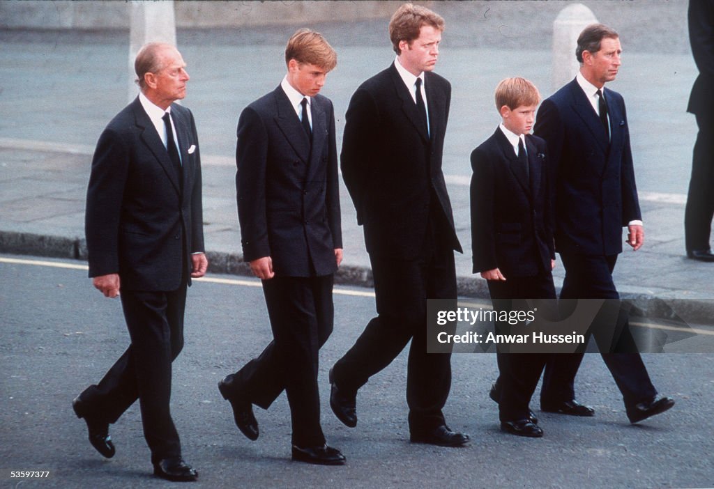 Princess Diana Funeral Procession