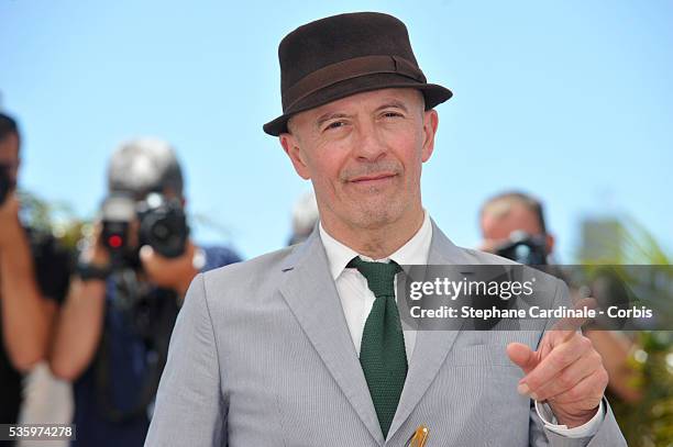 Jacques Audiard attends the Masterclass photocall during the 67th Cannes Film Festival
