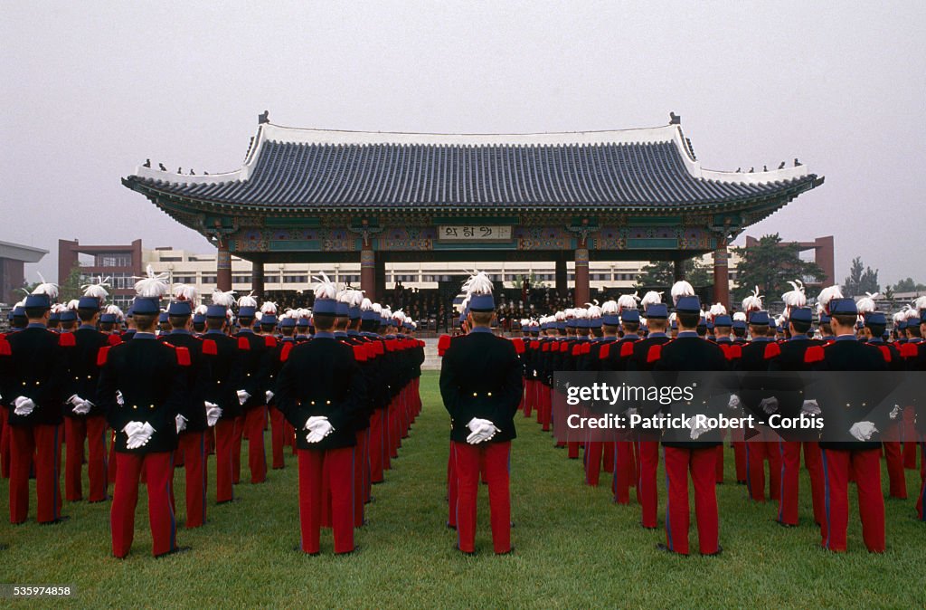 St.-Cyr Military Academy Cadets in Seoul