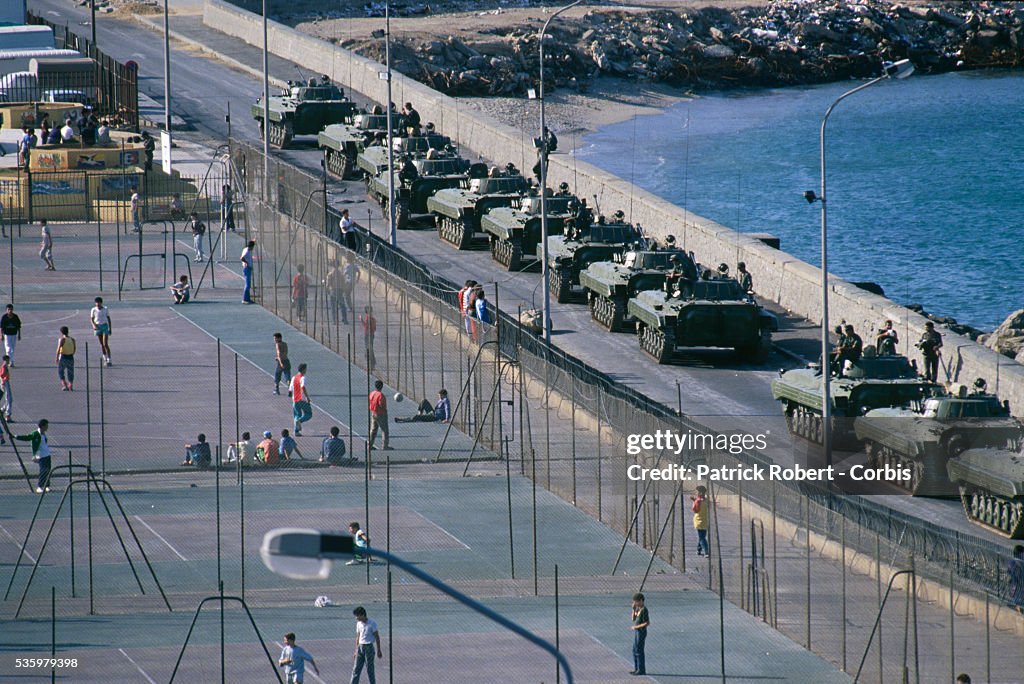 Military Presence in Algiers