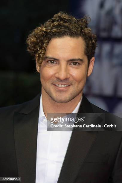 Singer David Bisbal arrives at the World Music Awards at Sporting Monte-Carlo on May 27, 2014 in Monte-Carlo, Monaco.