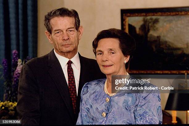 KING MICHAEL OF ROMANIA VISITS FRANCE