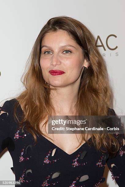 Laetitia Casta attends the Paris Premiere of 'Sous Les Jupes Des Filles' film at Cinema UGC Normandie