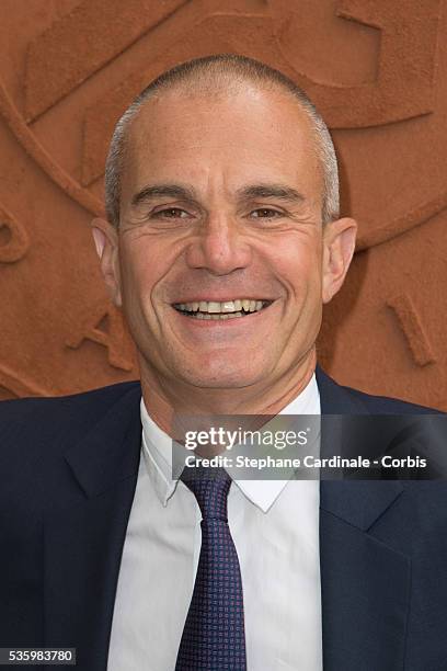 Laurent Weil attends the Roland Garros French Tennis Open 2014.