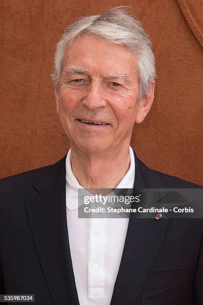 Jean-Claude Narcy attends the Roland Garros French Tennis Open 2014.