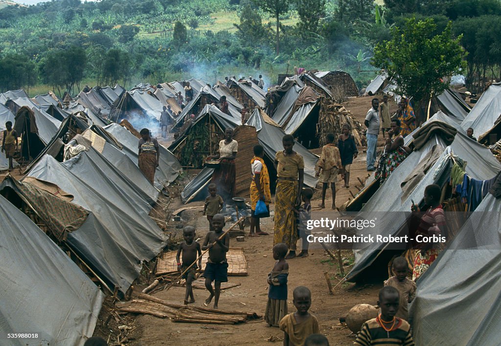 Tutsi Refugee Camp in Burundi