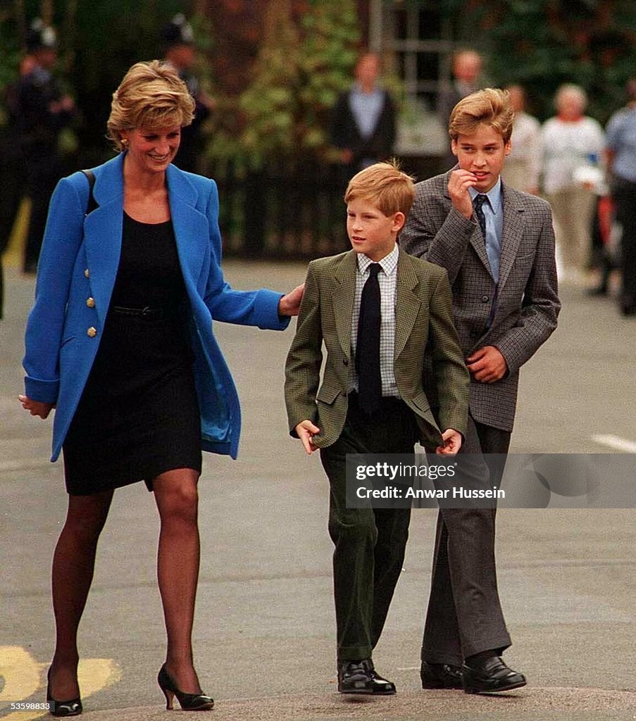 Prince William's First Day At Eton