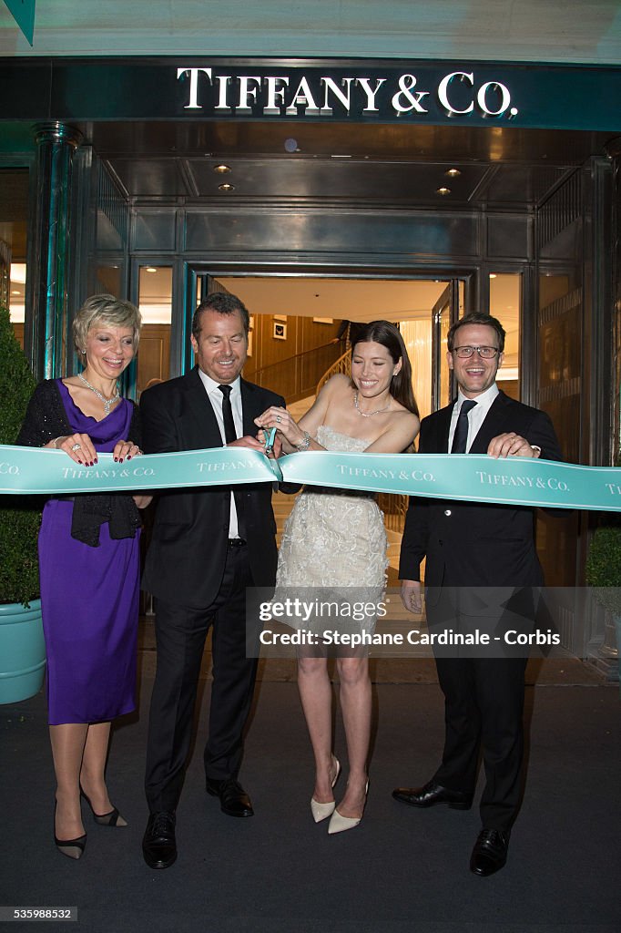 Tiffany & Co : Flagship Opening On The Champs Elysees In Paris