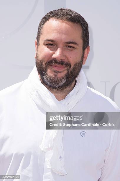 Bruce Toussaint attends the 'Brunch Blanc' hosted by Barriere Group. Held on Yacht 'Excellence' on June 29, 2014 in Paris, France.