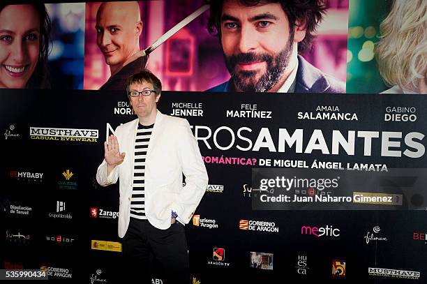 Miguel Angel Lamata attends 'Nuestros Amantes' photocall at Palafox Cinema on May 31, 2016 in Madrid, Spain.