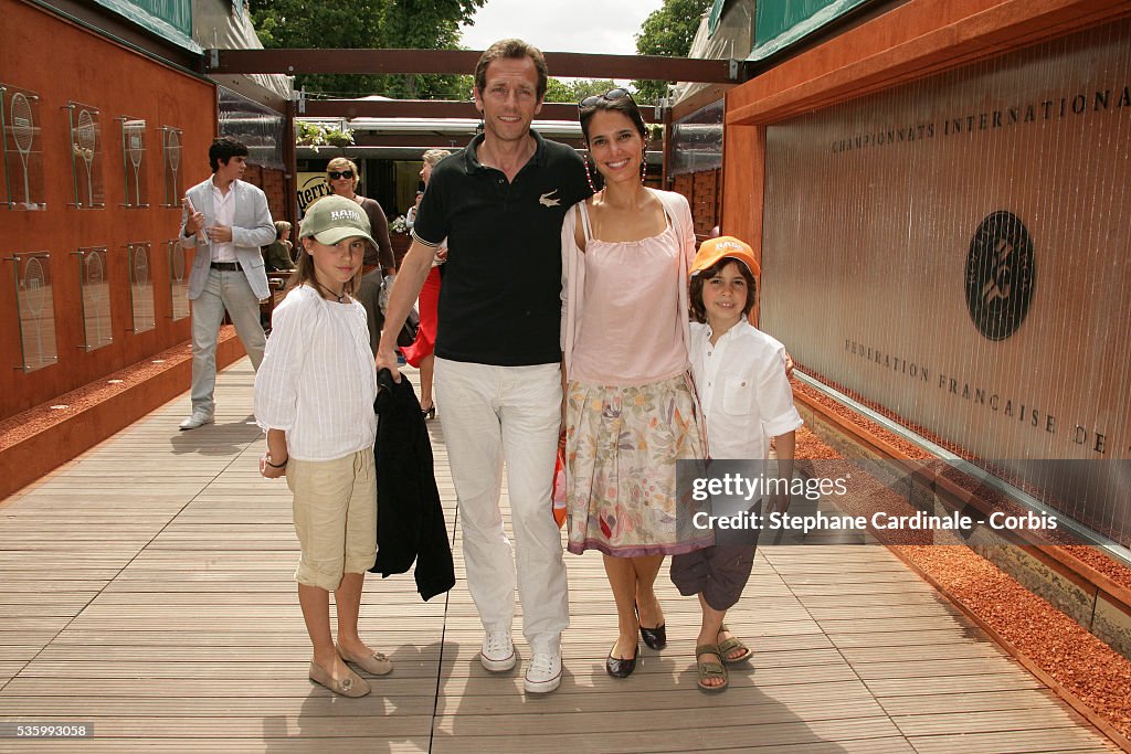 France - Guests at Roland Garros Village