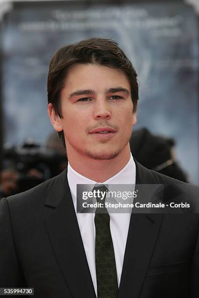 American actor Josh Harnett at the premiere of "The Black Dahlia" during the 32nd American Film Festival of Deauville.