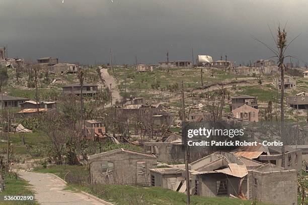 MONTSERRAT, THE SOUFRIERE VOLCANO ERUPTS