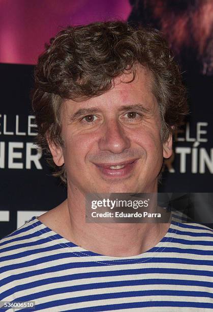 Actor Gabino Diego attends the 'Nuestros Amantes' photocall at Palafox cinema on May 31, 2016 in Madrid, Spain.