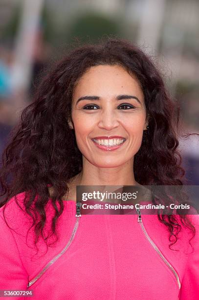 Aida Touiri attends the opening ceremony of 40th Deauville American Film Festival on September 5, 2014 in Deauville, France.